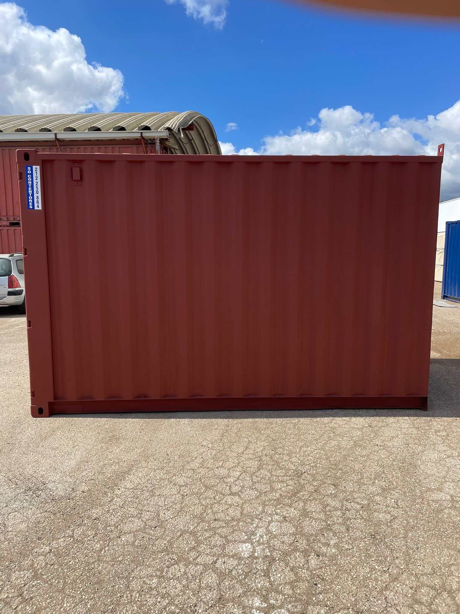 Container maritim uzat de 4 m – Culoare exterioară