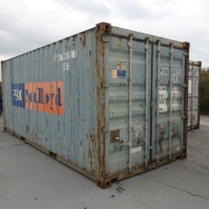 Container de 20 de picioare uzat