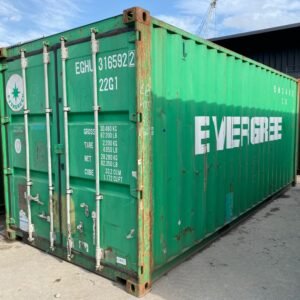 Container de 20 de picioare uzat