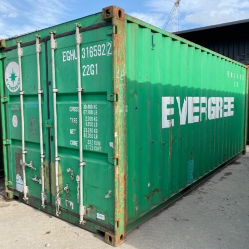 Container de 20 de picioare uzat