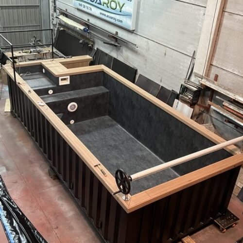 Container pentru piscină Rostande 6m x 2,5m