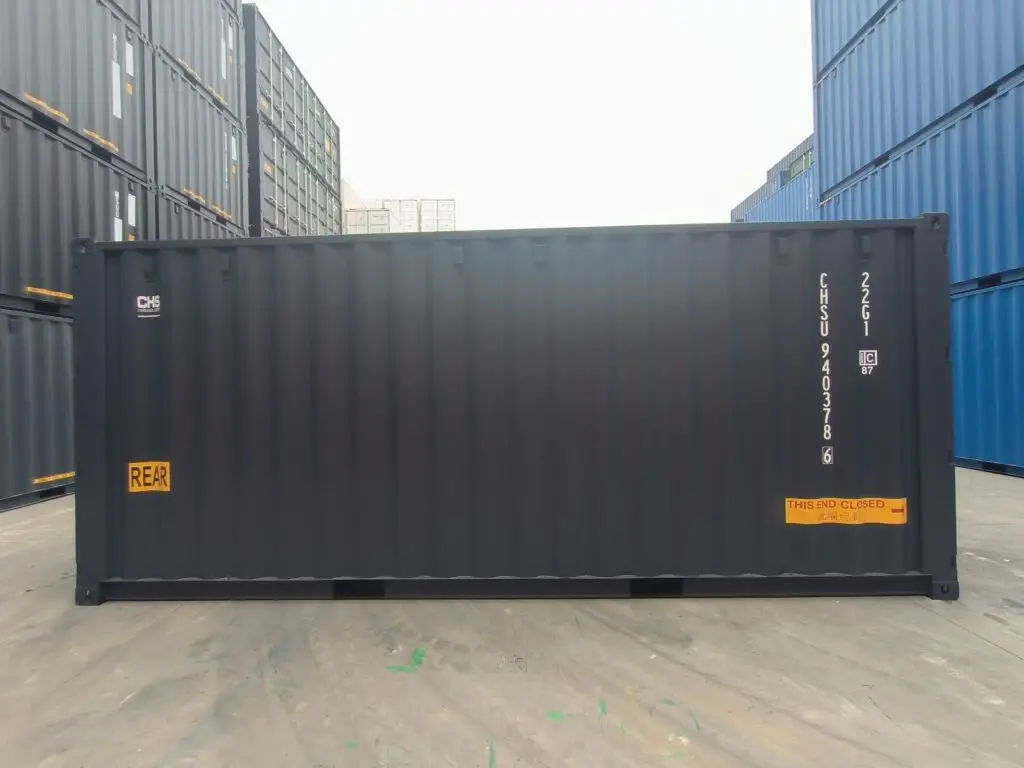 Container nou de 20 de picioare cu ușă dublă. - imagine 3