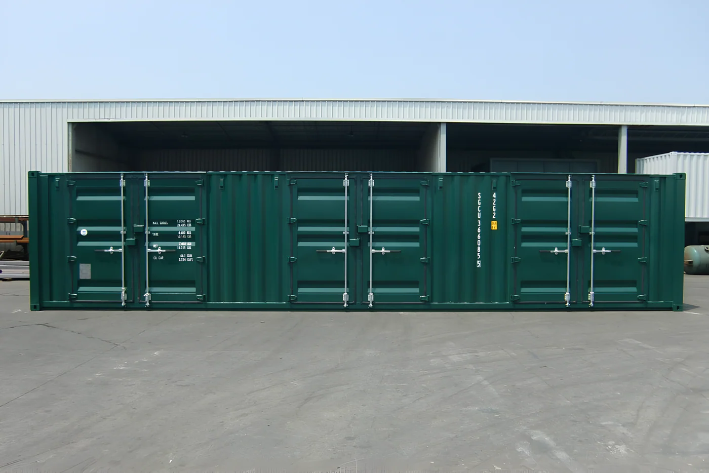 Container de depozitare de 40 de picioare cu 6 uși - imagine 3