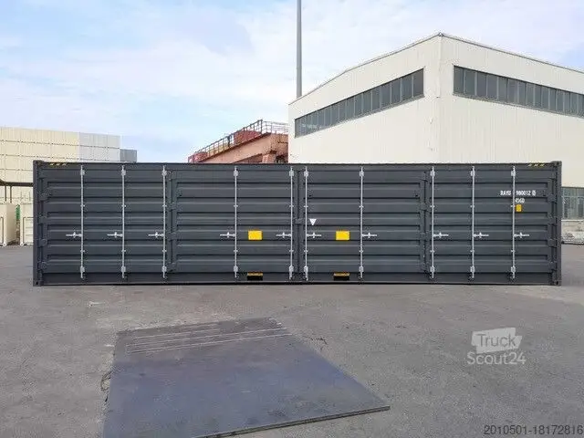 Container nou de 40 de picioare High Cube cu ușă laterală