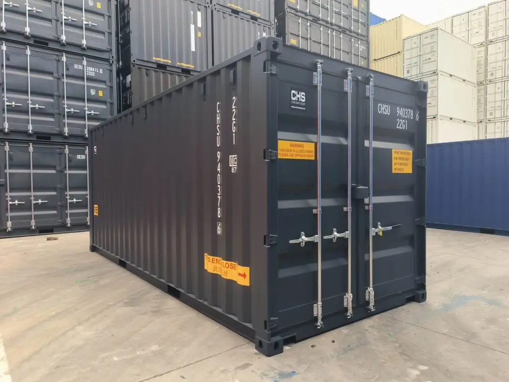 Container nou de 20 de picioare cu ușă dublă. - imagine 2