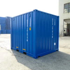 Container maritim nou de 10 picioare albastru