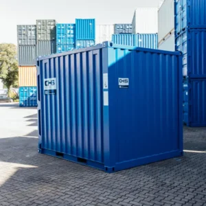 CONTAINER ALBASTRU DE 10 PICIOARE NOU