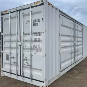 CONTAINER MARITIM HIGH CUBE DE 40 PICIOARE CU 2 UȘI LATERALE