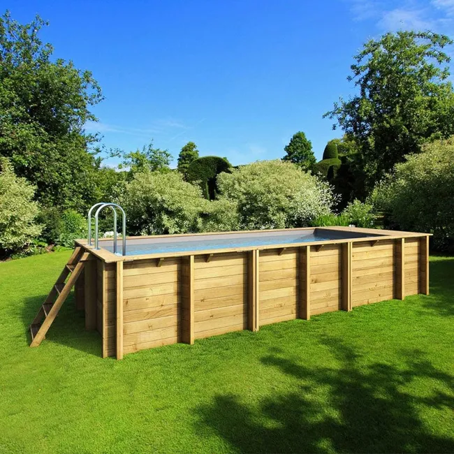 Piscină din Lemn Pool'n Box BWT Arena Versatilă – 620 x 250 x 133 cm - imagine 3